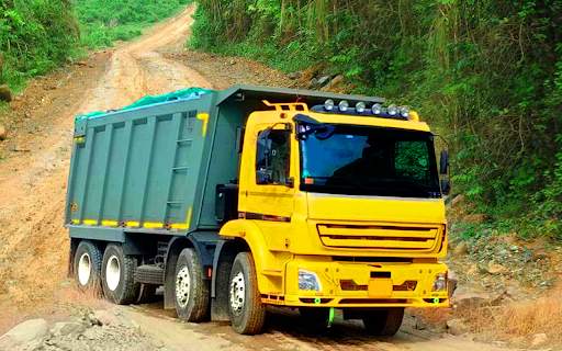 Dumper Truck Driving Trash Truck Simulation screenshot 4