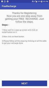 FreeRecharge screenshot 2