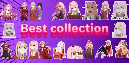 Darling in the Franxx stickers for Whatsapp screenshot 2