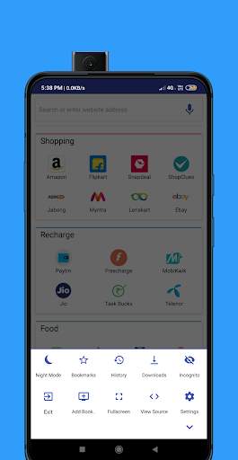 WhatsUp Browser: Indian UC Browser screenshot 3