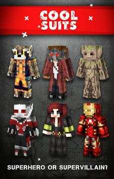 SuperHero Skins for MInecraft screenshot 2