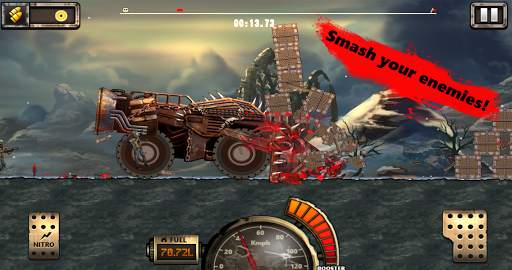 Monster Car Hill Racer 2 स्क्रीनशॉट 8