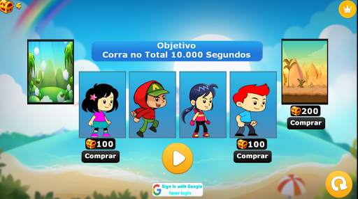 Endless race 2D screenshot 1