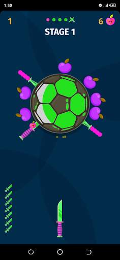 Knife Throwing Master - Knife Fruit Cut Slice screenshot 1