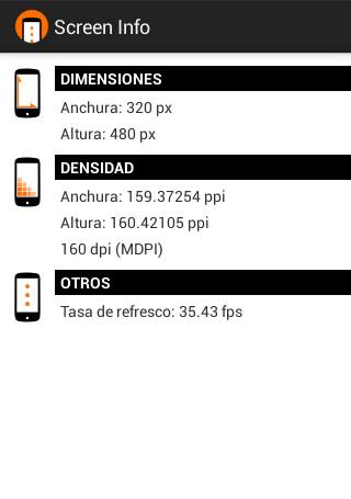 Screen Info screenshot 2