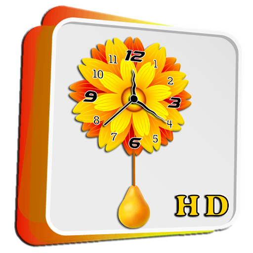 Nature Clock Live wallpaper أيقونة
