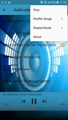BEST SONG CELIN DION (offlene) screenshot 4