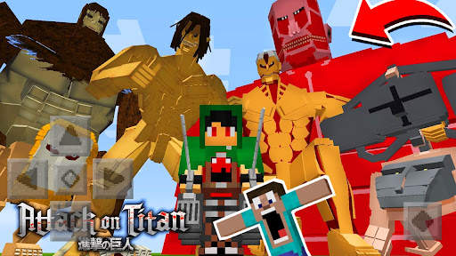 Attack On The Titan Mod for PE screenshot 2