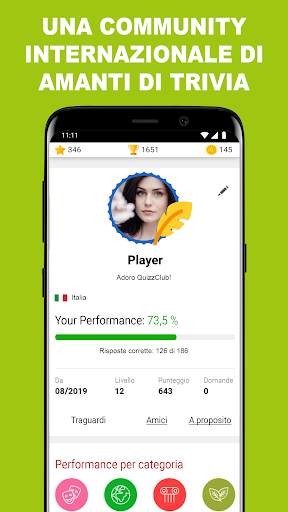 QuizzClub: quiz d'intelligenza screenshot 7