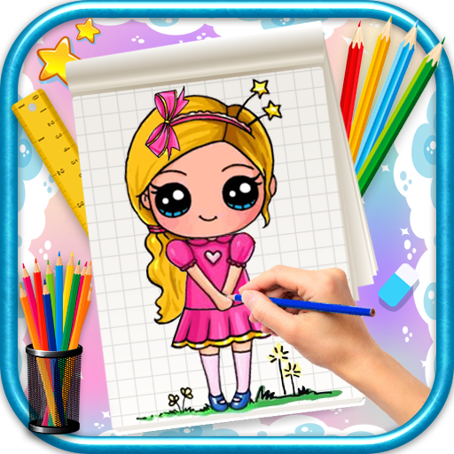 Learn to Draw Cute Girls icon