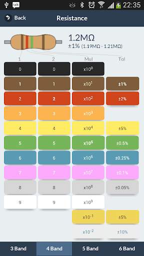Resistance Calculator screenshot 1