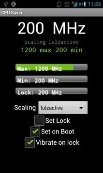 CPU Manager and Saver Pro screenshot 1