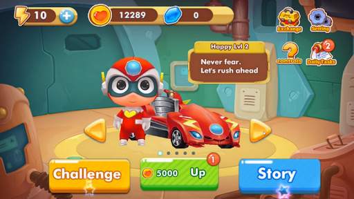 Mini Racing Heroes स्क्रीनशॉट 1