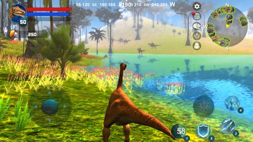 Gallimimus Simulator 4 تصوير الشاشة