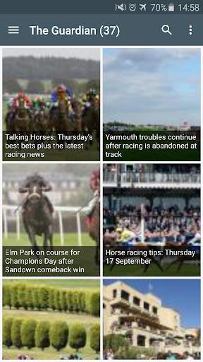 Horse Racing News screenshot 1