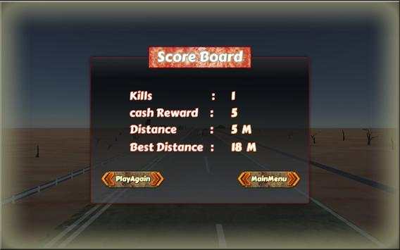 Zombie Smash: Highway Roadkill screenshot 3