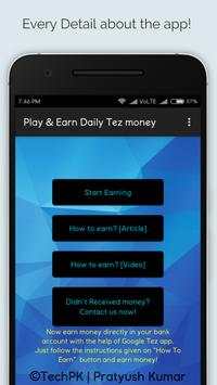 Earn Tez Money : Daily PayTM money screenshot 1