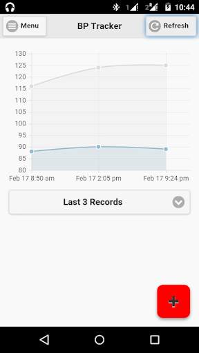 BP Tracker screenshot 1