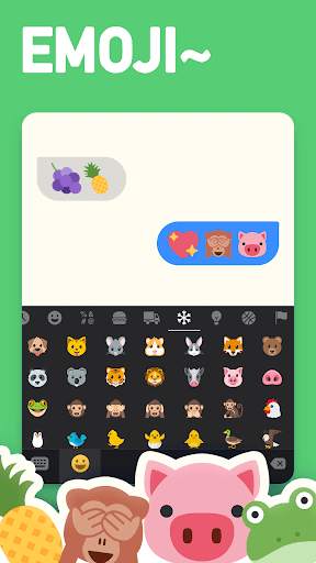 Kiwi Keyboard emoji plugin (Twitter style emoji) screenshot 3