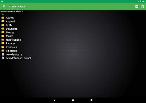 SQLite Explorer screenshot 7