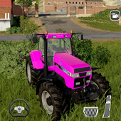 Tractor Farm Driving Cargo- Farm Life Simulator 3D icon