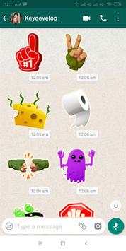 FortStickers WA Stickerspack screenshot 3