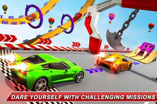 Jet Car Ramp Stunt Games screenshot 2