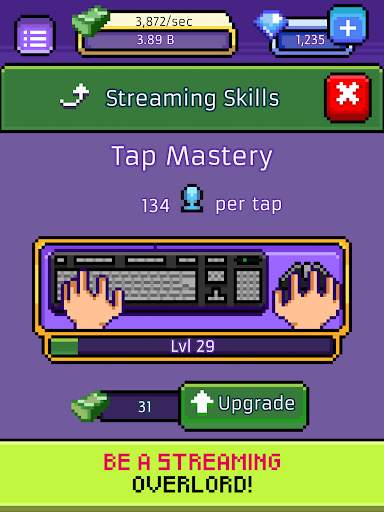 xStreamer: Idle Simulator Game screenshot 10
