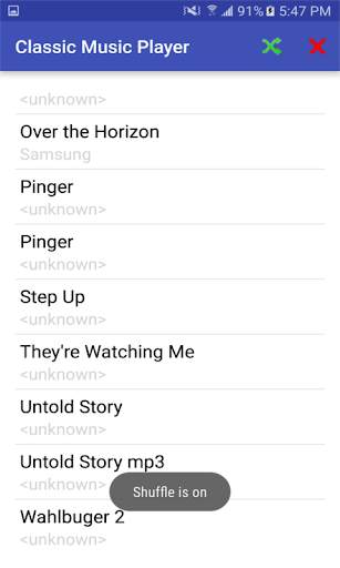 Classic Music Player screenshot 2