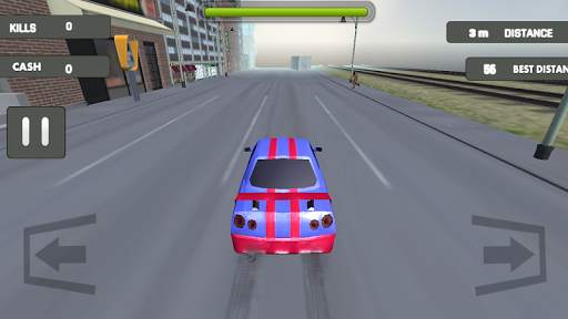 Car and Train Zombie Shooting Adventure Runner screenshot 4