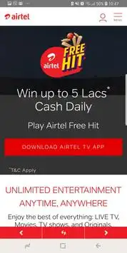 My Airtel App screenshot 5