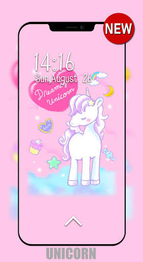 Unicorn wallpaper - kawaii unicorn backgrounds screenshot 1