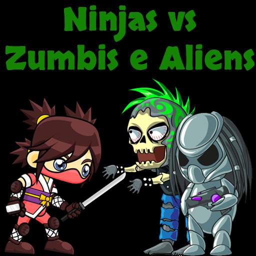 Ninjas vs Zumbis e Aliens 3