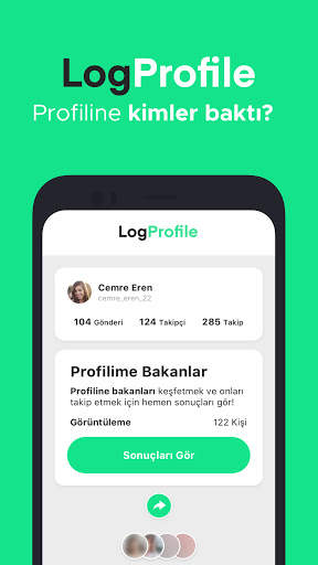 LogProfile - Profilime Kim Baktı Instagram Analiz screenshot 1