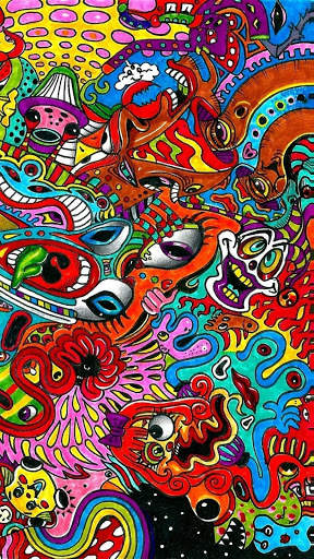Psychedelic Wallpapers HD 4K 4 تصوير الشاشة