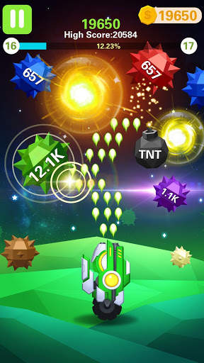 Rock Blast - Fire Ball screenshot 4