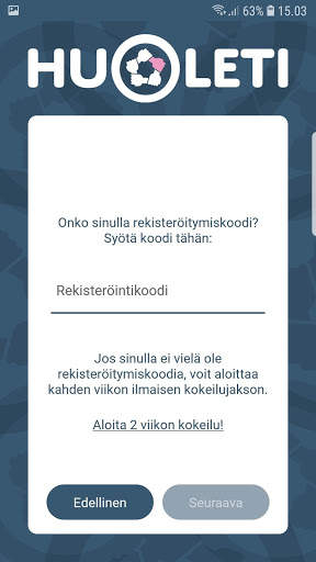 Huoleti screenshot 3