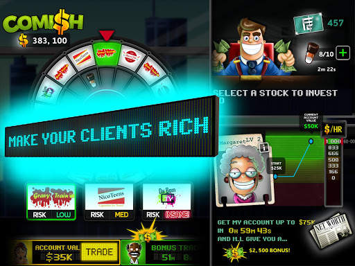 Comish - Stock Market Simulator Trading Game screenshot 13