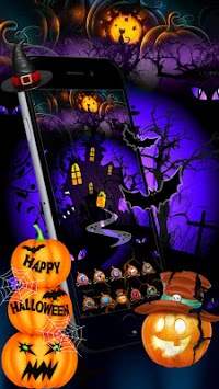 Happy Halloween Launcher Theme Live HD Wallpapers screenshot 3