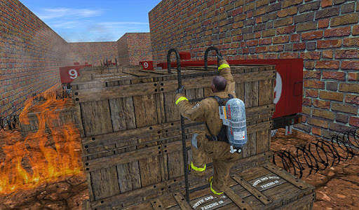 Firefighter School 3D: Fireman Rescue Hero Game screenshot 7