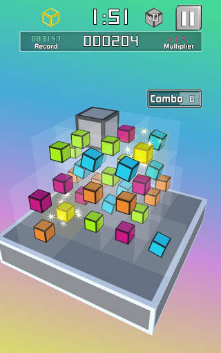 CuboCombo: A 3D match 3 game! स्क्रीनशॉट 10