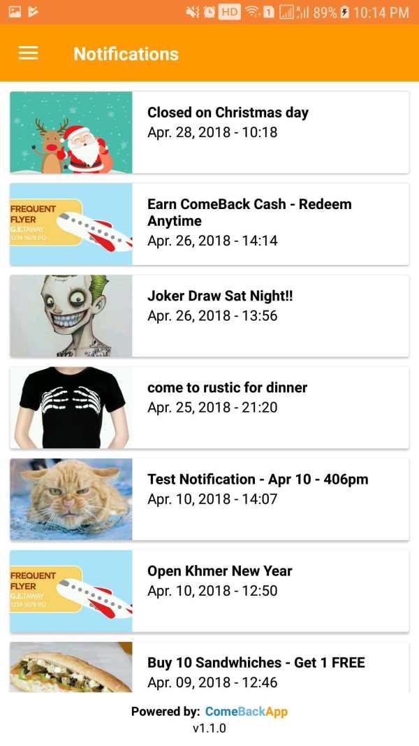 ComeBack App - Come Back App screenshot 5