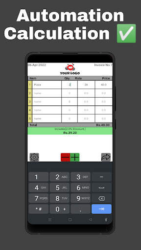 Bill Maker screenshot 2