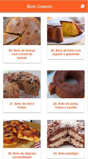 Bolo Caseiro - 30 Receitas screenshot 5