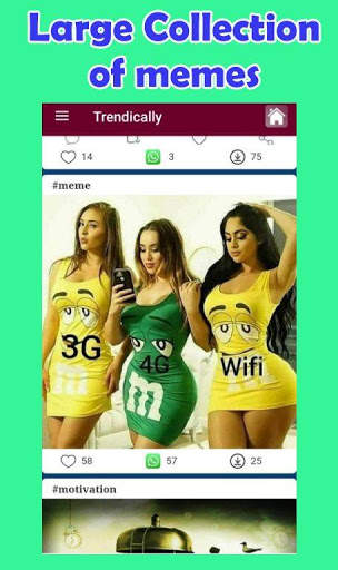 Trendically : Memes, Funny Video ,Trending Videos screenshot 1