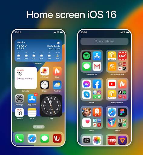 Launcher OS17 - iLauncher screenshot 4