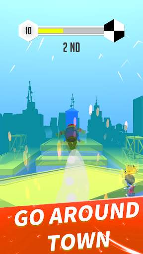 Turtle Parkour Race 3D - Free screenshot 4