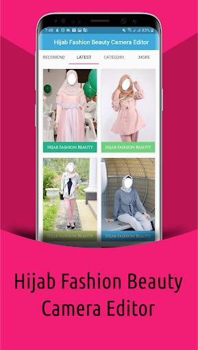Hijab Fashion Beauty Camera Editor screenshot 2