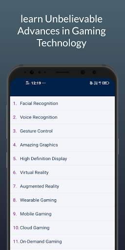 Learn - Game Technology | Game Gadgets screenshot 2