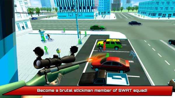 Stick Sniper Squad FPS: Gangsters Vs Police screenshot 1